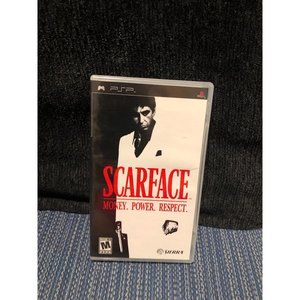 PSP SCARFACE CASE & MANUAL ONLY NO GAME PSP
